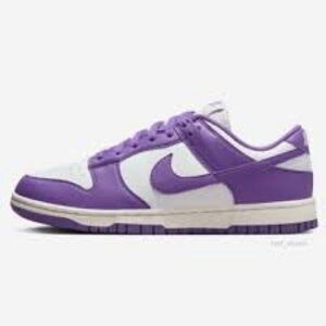 Nike Dunk Low Championship Purple and White